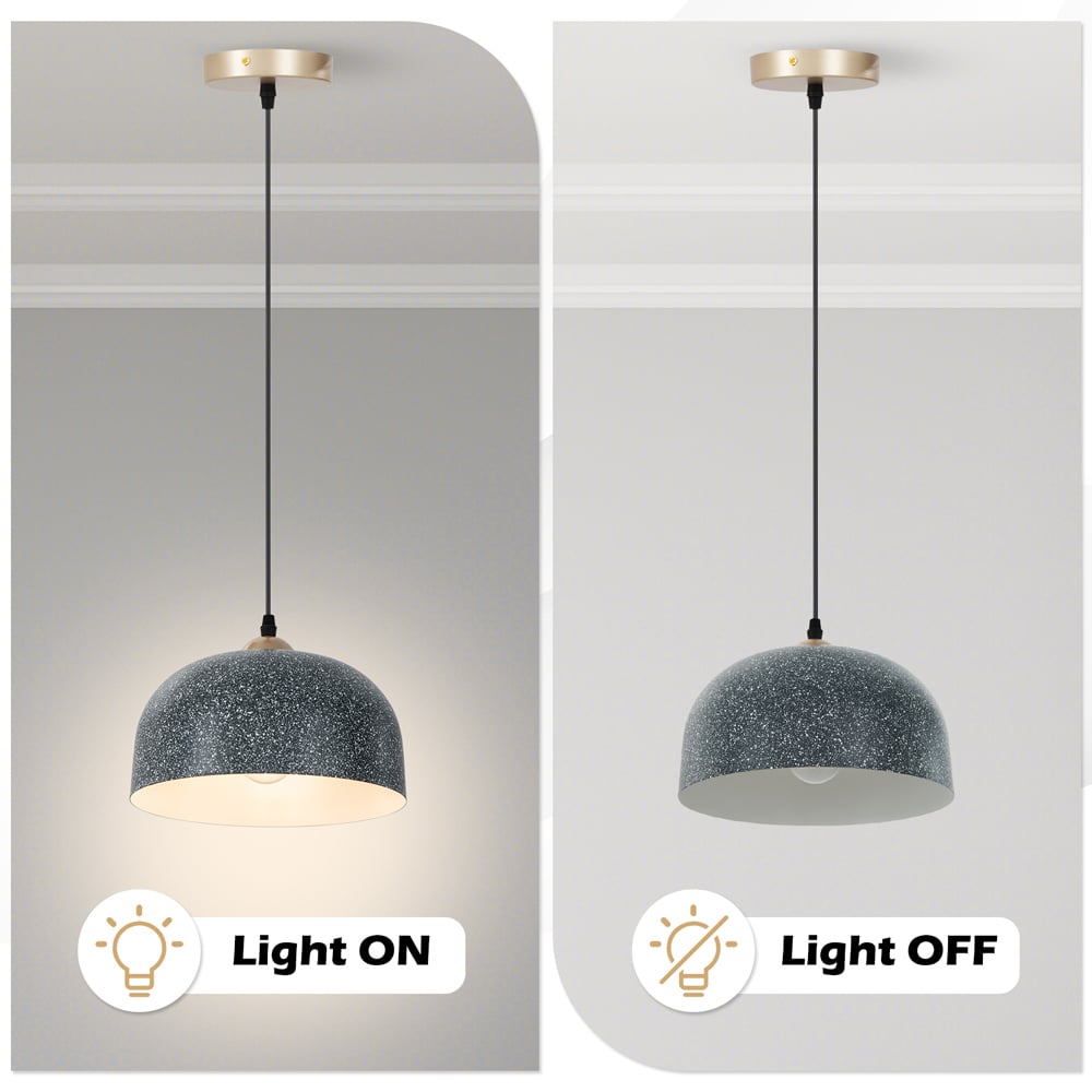 Costway Adjustable Hanging Cable Pendant Light Image 5