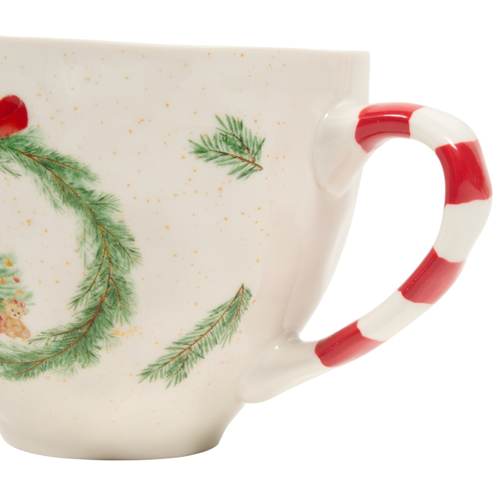 Wreath Mishapen Mug Image 6