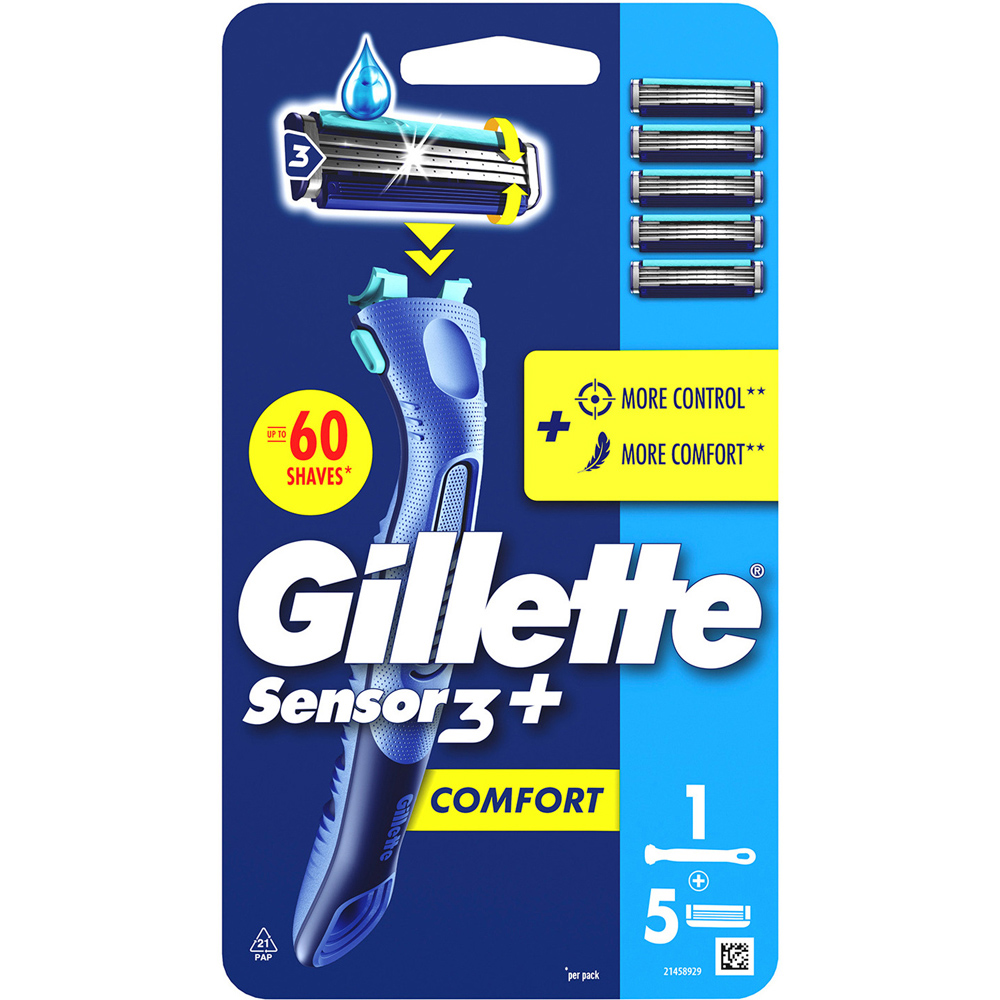 Gillette Sensor3+ Comfort Shaving Kit Image 1
