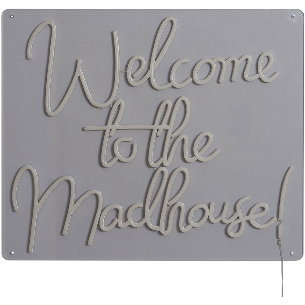 Welcome to the Madhouse LED Neon Sign Light Image 3