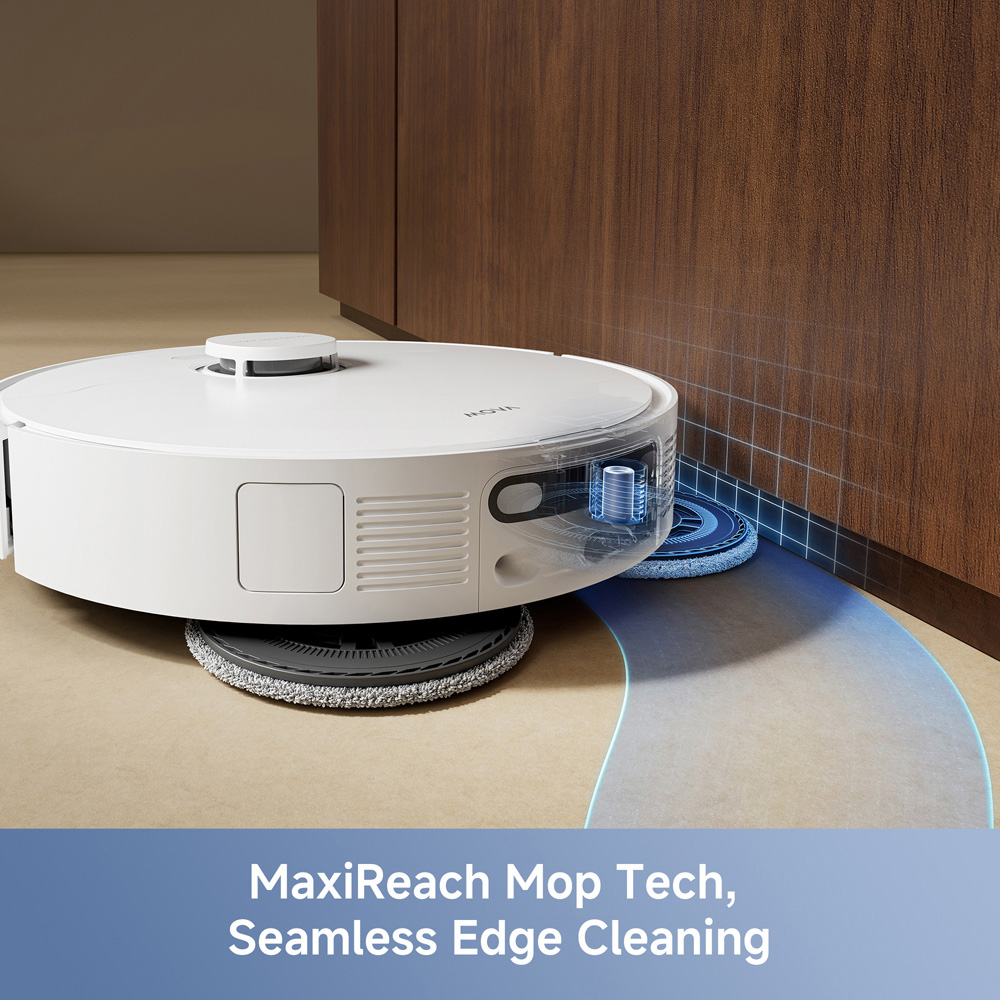 MOVA E40 Ultra 2-in-1 Auto Empty Robot White Vacuum and Mop Image 3