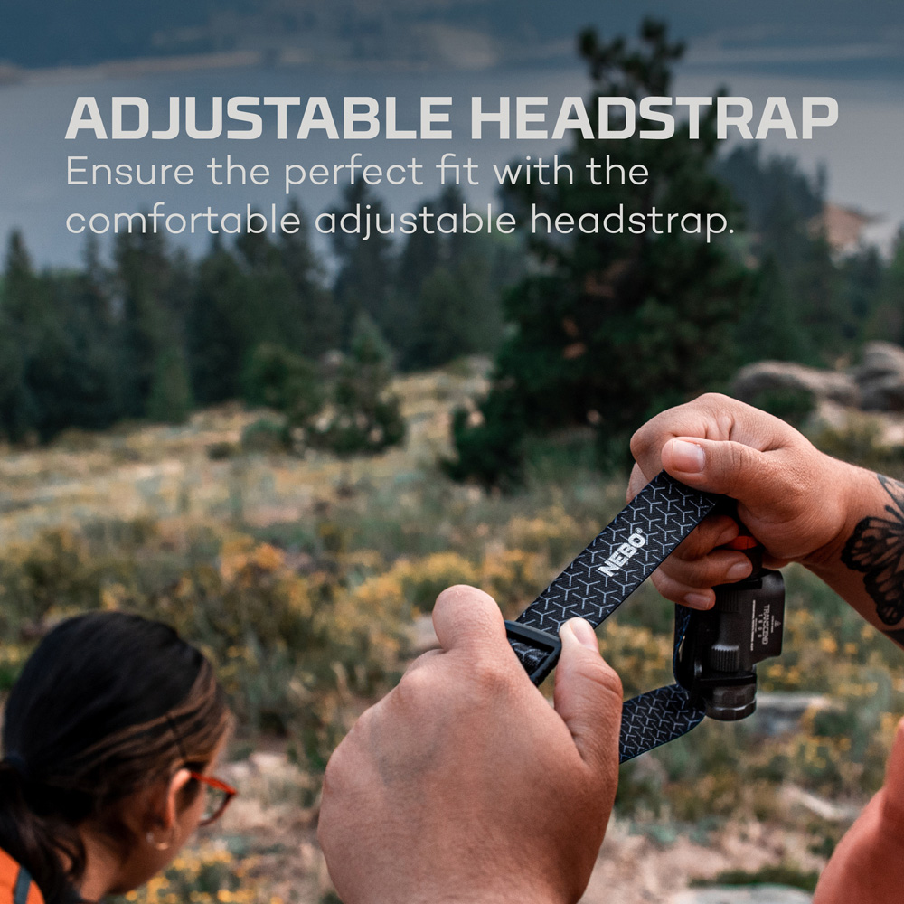 Nebo Transcend 1500 1500 Lumens Rechargeable Headlamp with Detachable Work Light Image 6