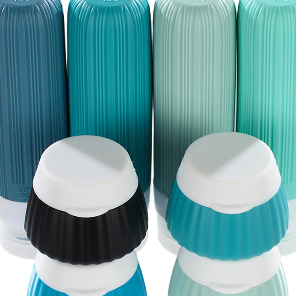Living and Home 14 Piece Multicolour Travel Bottle Set Image 6