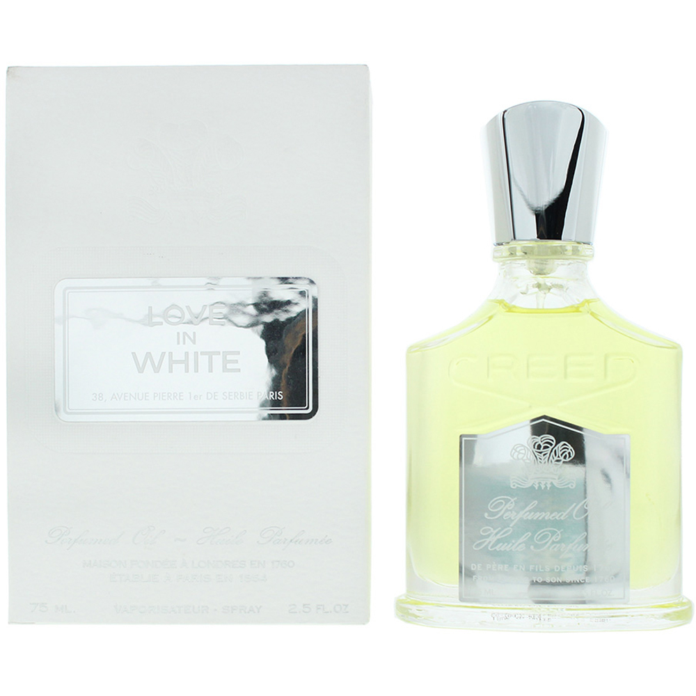 Creed Love In White Perfume Oil 75ml Image 1