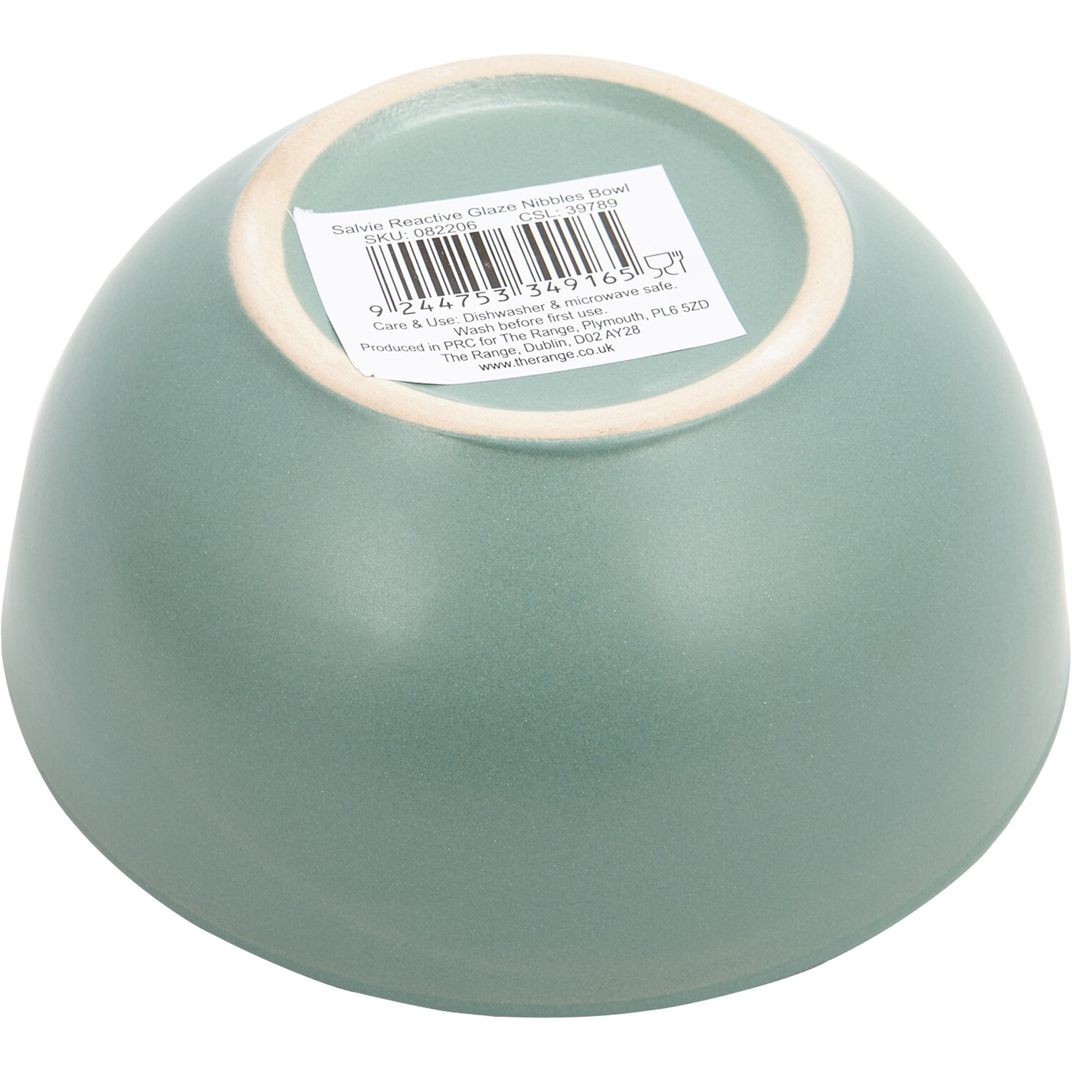 Salvie Reactive Glaze Nibbles Bowl - Sea Green Image 4