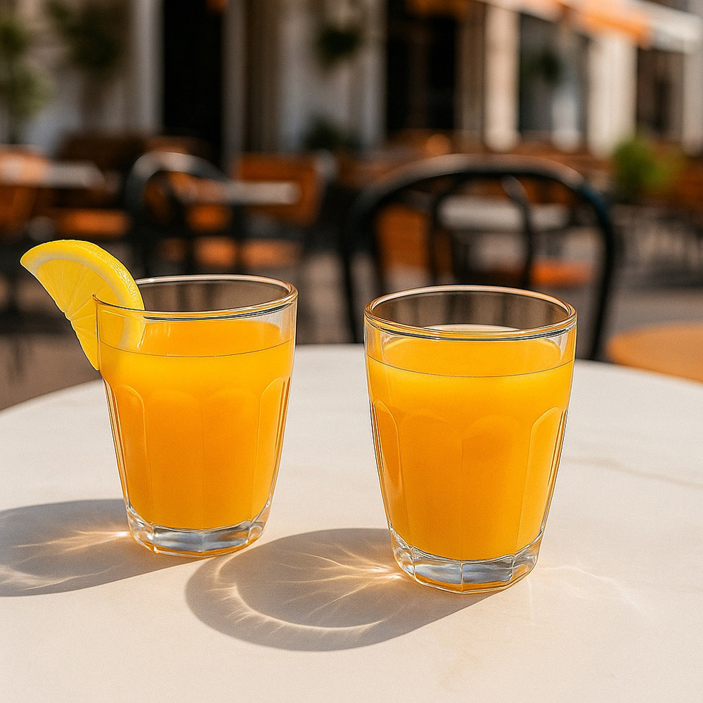 Argon Tableware Fluted Clear Juice Glass 125ml 12 Pack Image 4