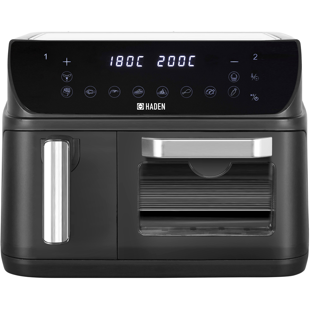 Haden Black 12L Dual Drawer Air Fryer Image 1