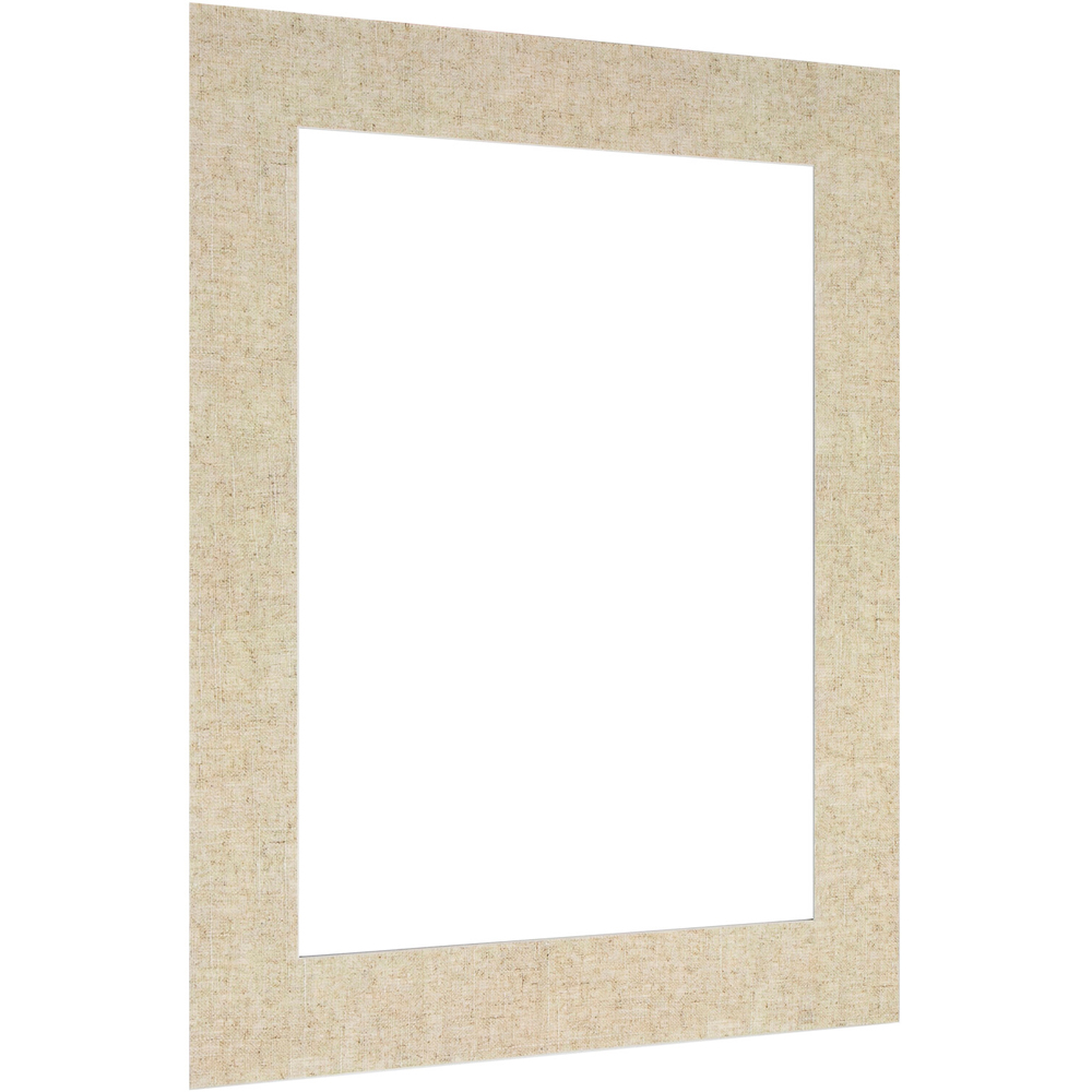 Rectangular Photo Mount Linen 12 x 10inch Image 2