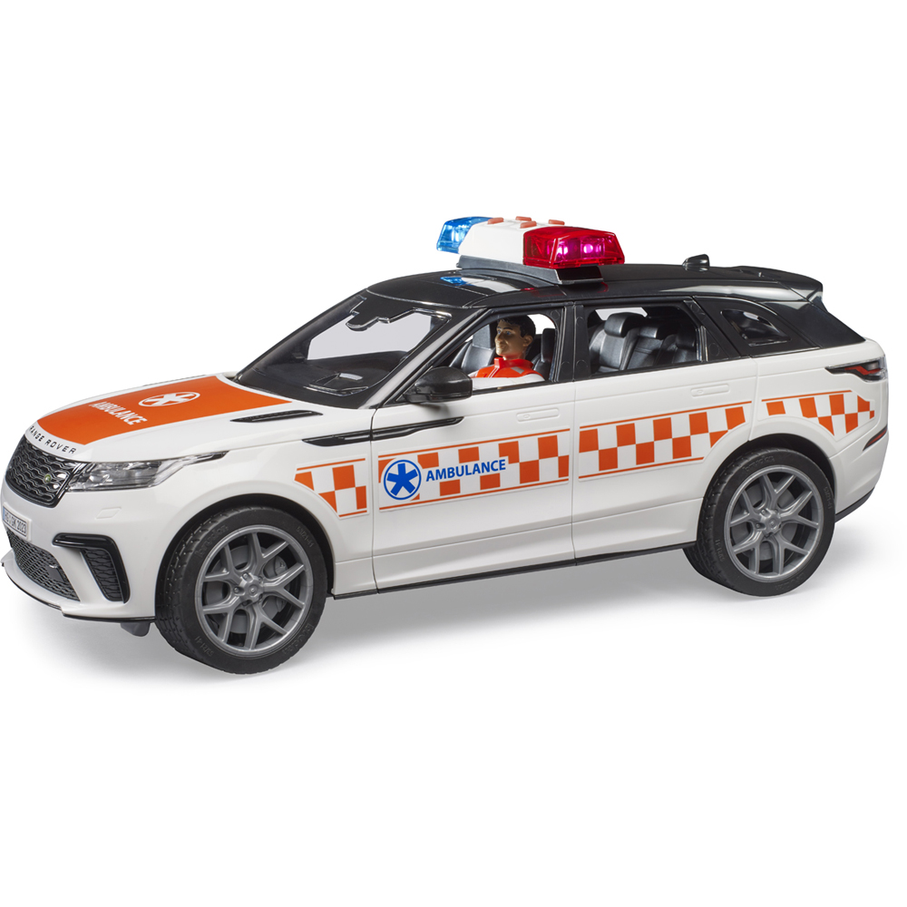 Bruder Range Rover Velar Emergency Vehicle with Driver Figure Image 6