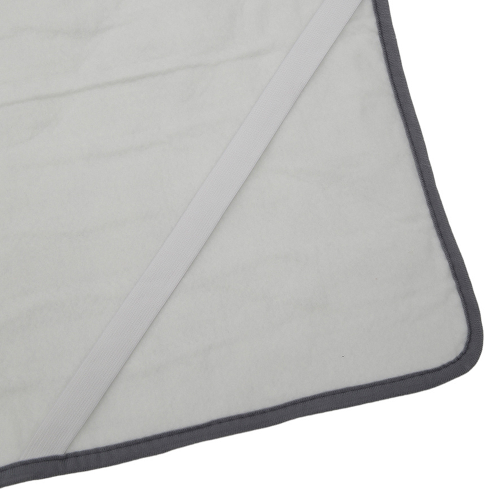 H&O Direct Grey Electric Heated Mattress Pad 160 x 140cm Image 3