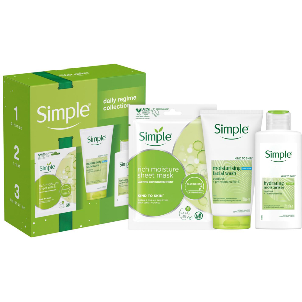Simple Daily Regime Edition 3 Piece Gift Set 4 Pack Image 6