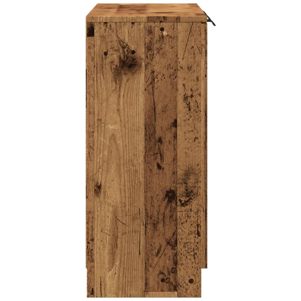 vidaXL 3 Door Old Wood Sideboard Image 6