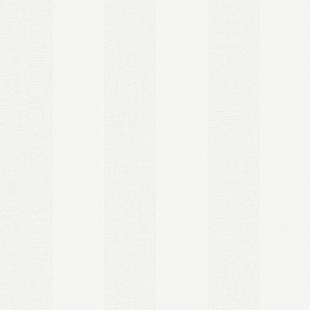 Superfresco Easy Striped White Wallpaper Image 1