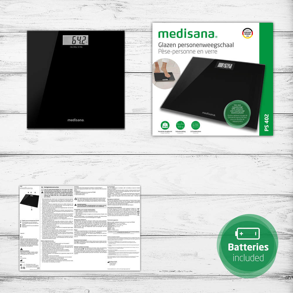 Medisana PS 402 Glass Weighing Scale Image 5