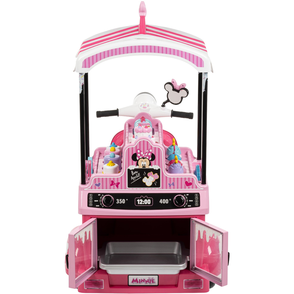 Huffy Pink Disney Minnie Bakery Cart Battery Operated Ride-On Image 6