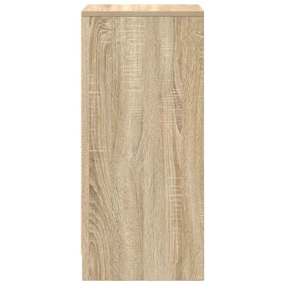 vidaXL 3 Drawer Sonoma Oak Sideboard Image 7