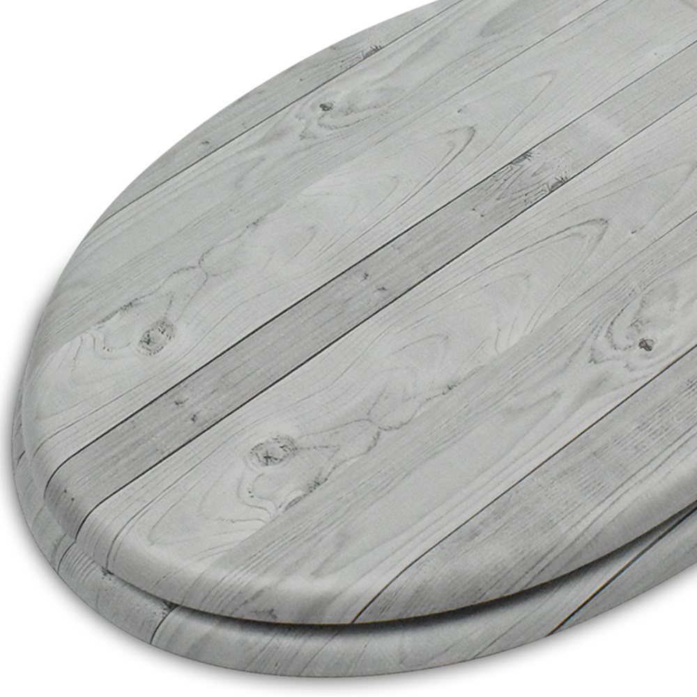 ADDiS Wood Effect Toilet Seat Image 2