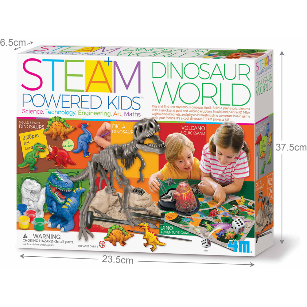 4M Steam Powered Kids Dinosaur World Image 9