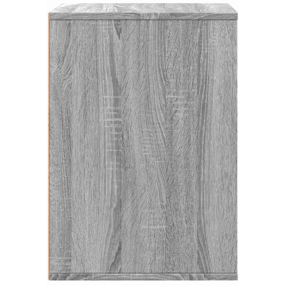 vidaXL 3 Drawer Grey Sonoma Oak Chest of Drawers Image 5
