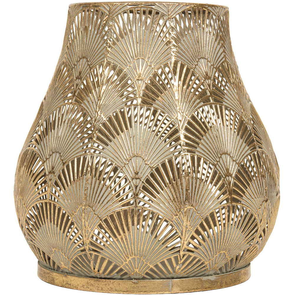 Athena Metal Lantern Gold Image 4