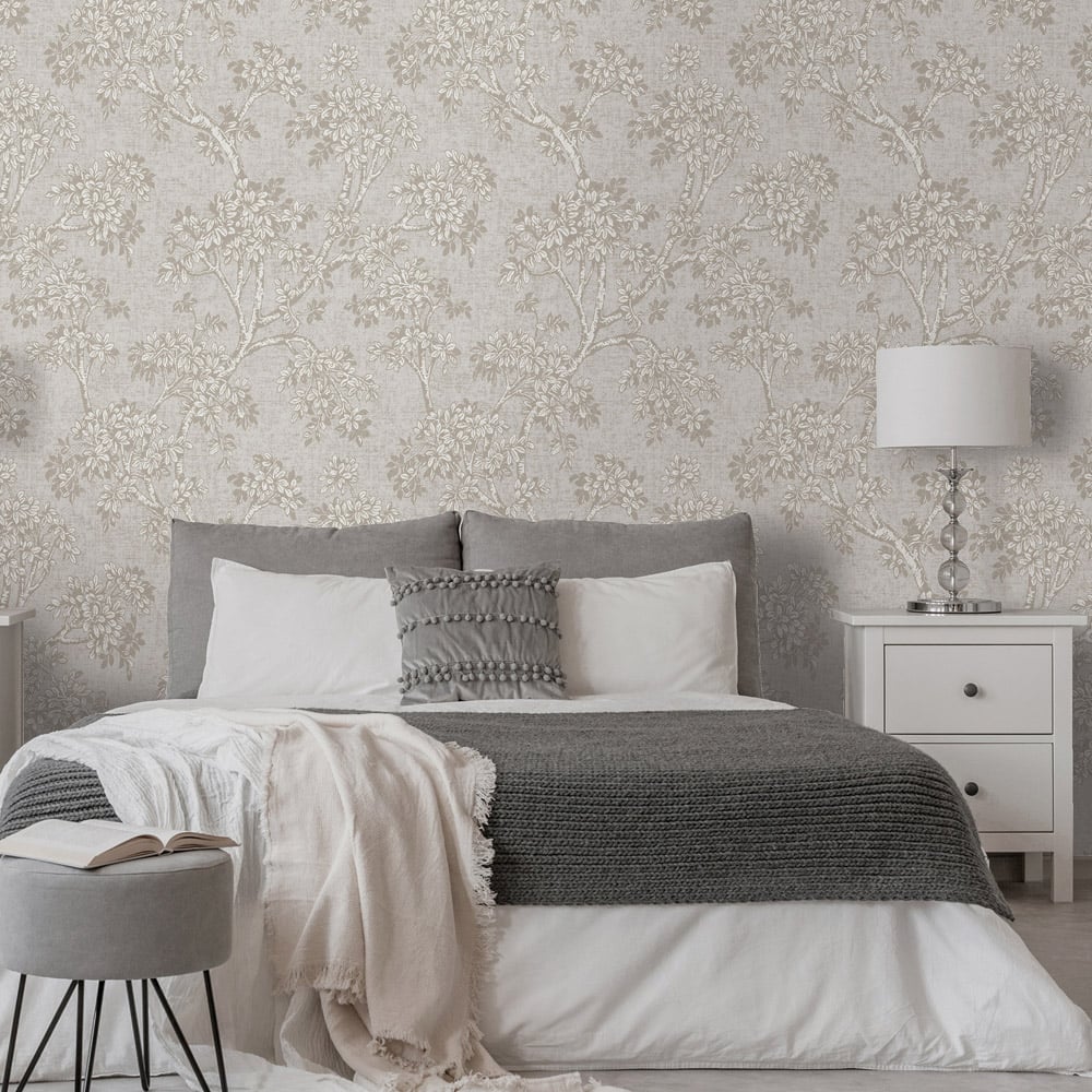 Holden Decor Hawthorn Trail Grey Wallpaper Image 3
