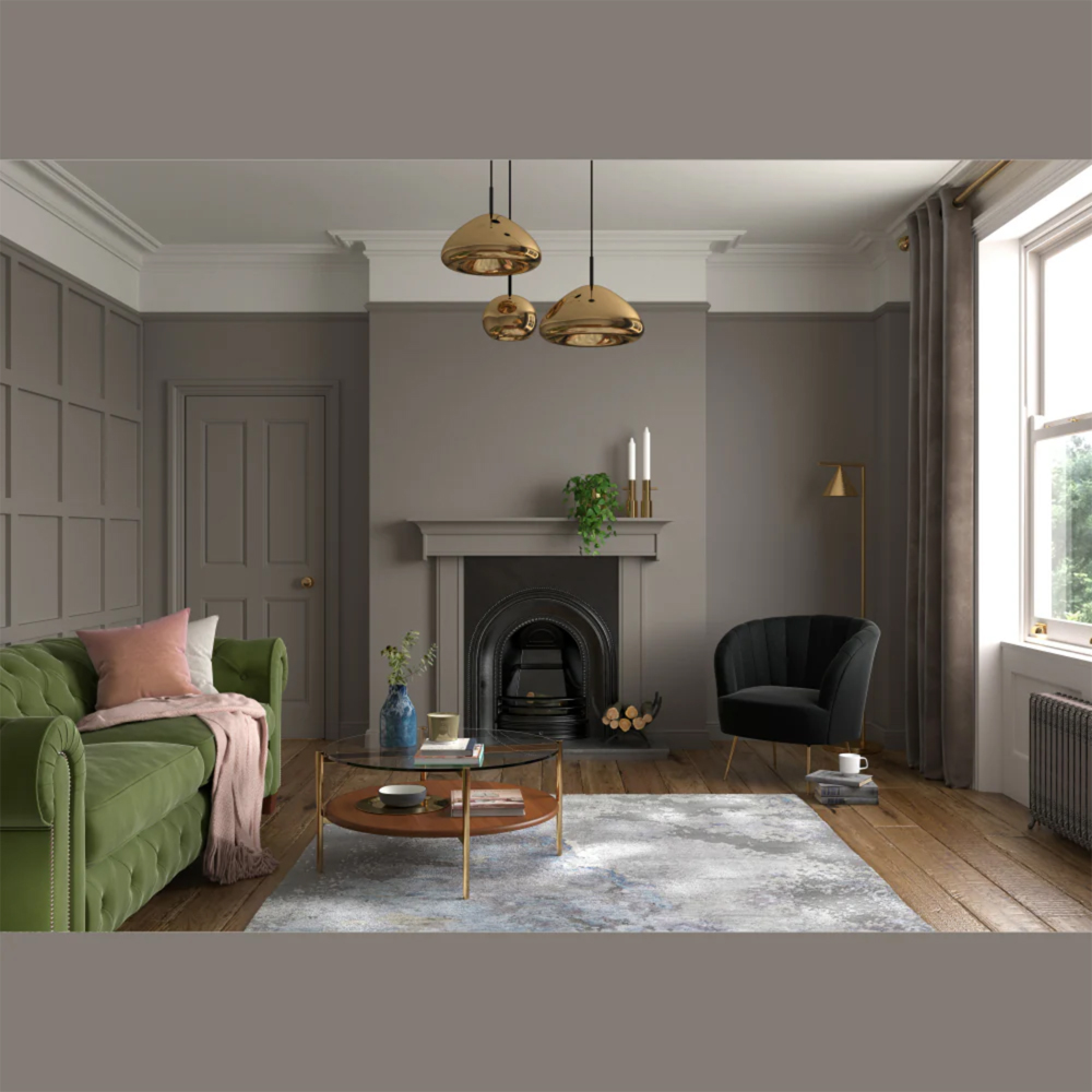 Dulux Heritage Walls and Ceilings Mud Lark Velvet Matt Emulsion Paint.5L Image 4