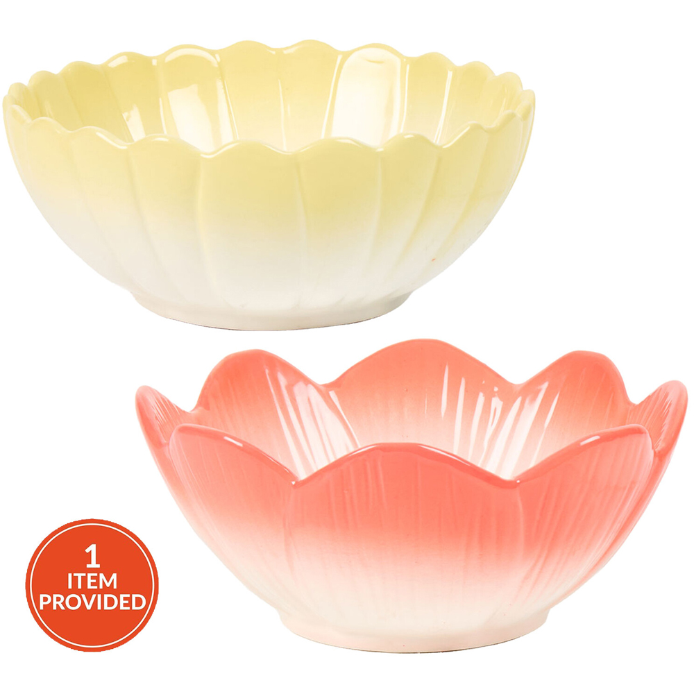 Dolomite Flower Bowl Image 1