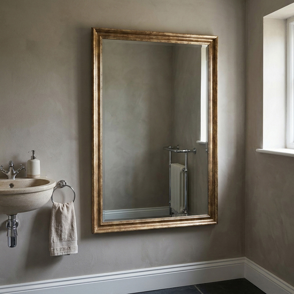 Maison Antique Bevel Mirror Gold Image 8
