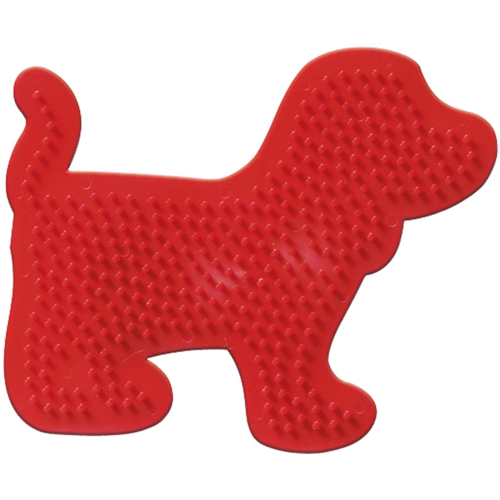 SES Creative Beedz Dog Iron On Beads Base Plate Pegboard Image 1