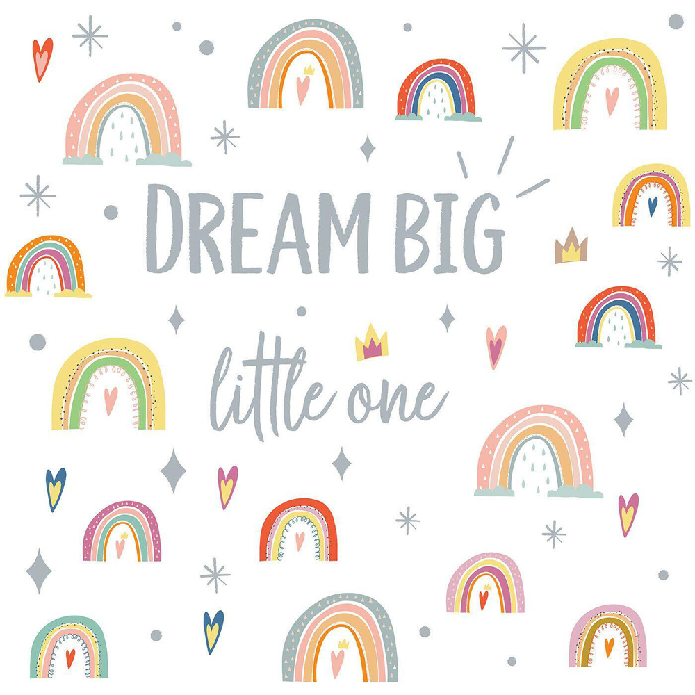 Walplus Hand Drawn Rainbows Self Adhesive Wall Stickers Image 4