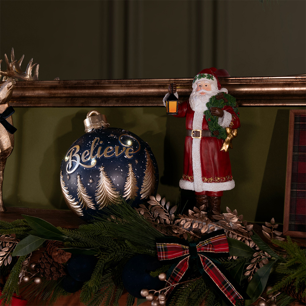 Christmas Santa Ornament Image 2