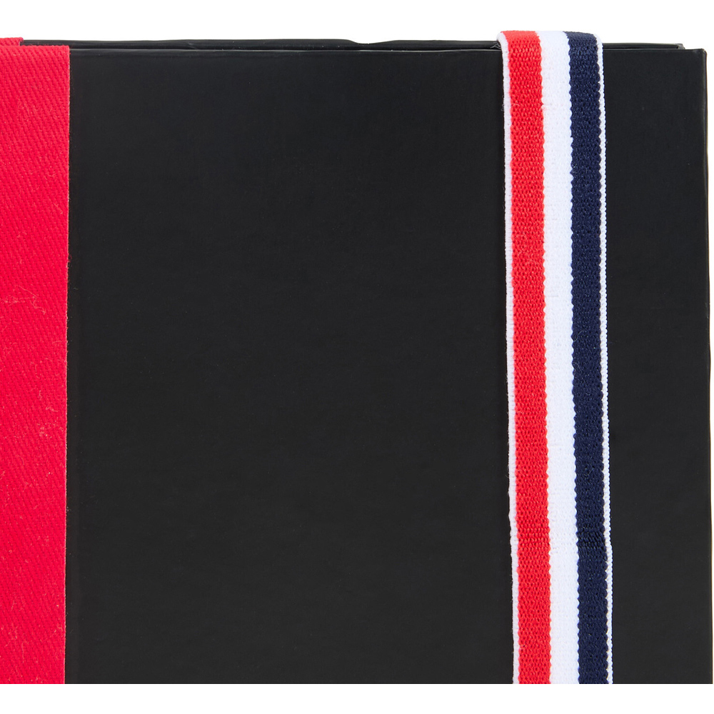 Red and Black Stripe Memo Pad Image 5