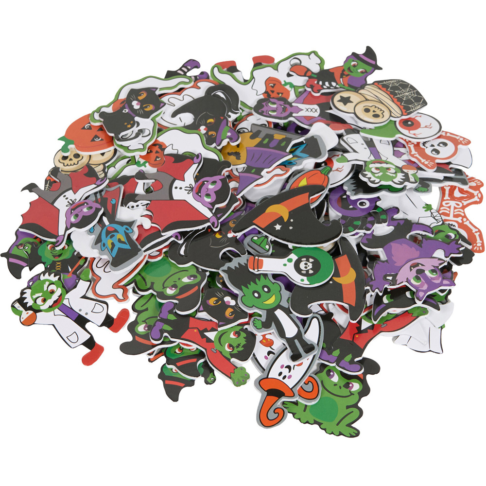 Pack of 200 Halloween Foam Stickers Image 3