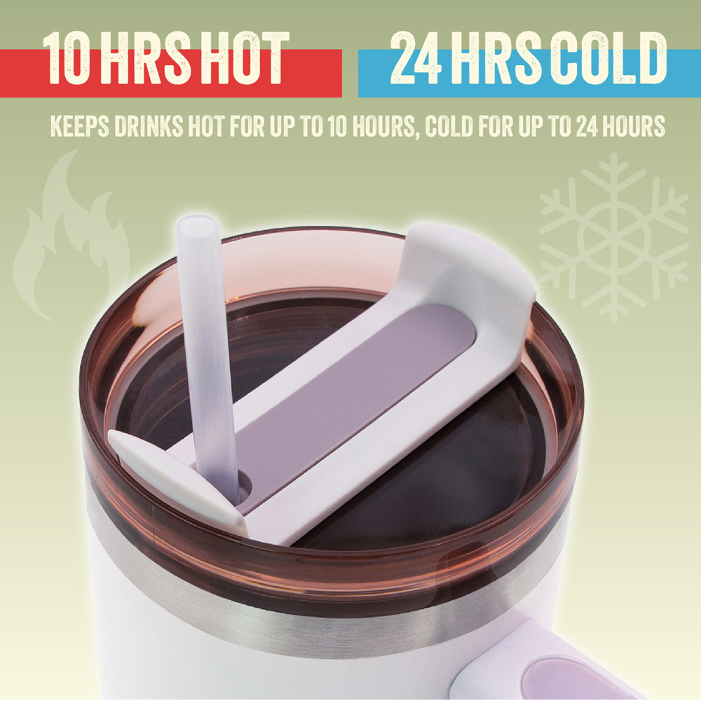 Milestone Camping Pebble Insulated Travel Tumbler 1L Image 3