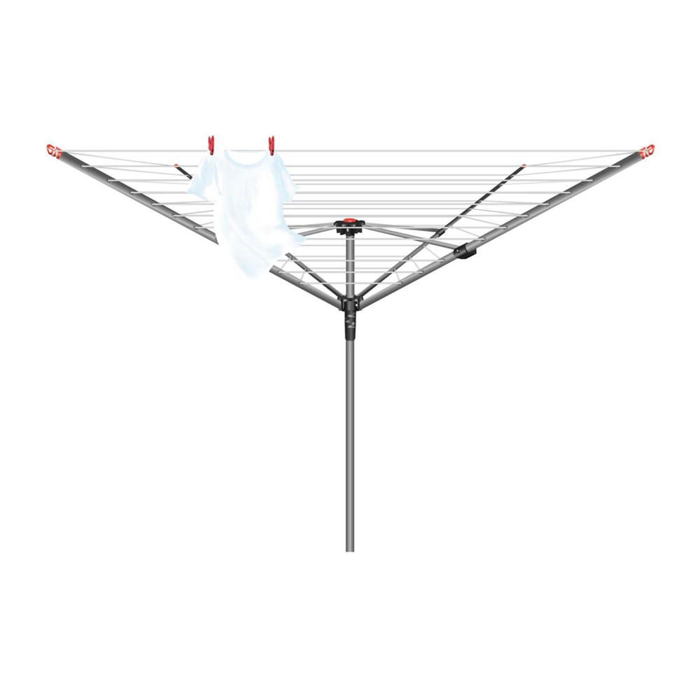 Vileda 4 Arm Rotary Airer 45m Image
