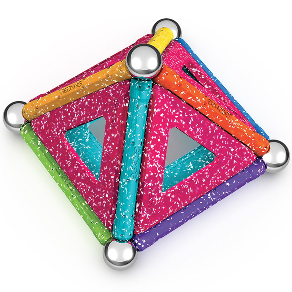 Geomag Glitter Panels Recycled Set 22 Piece Image 7