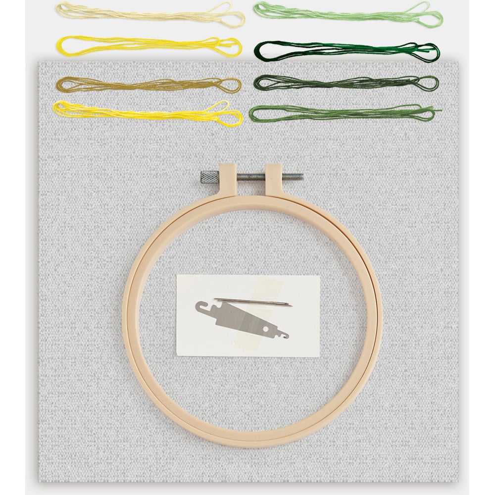 Simply Make Daffodil Embroidery Craft Kit Image 3