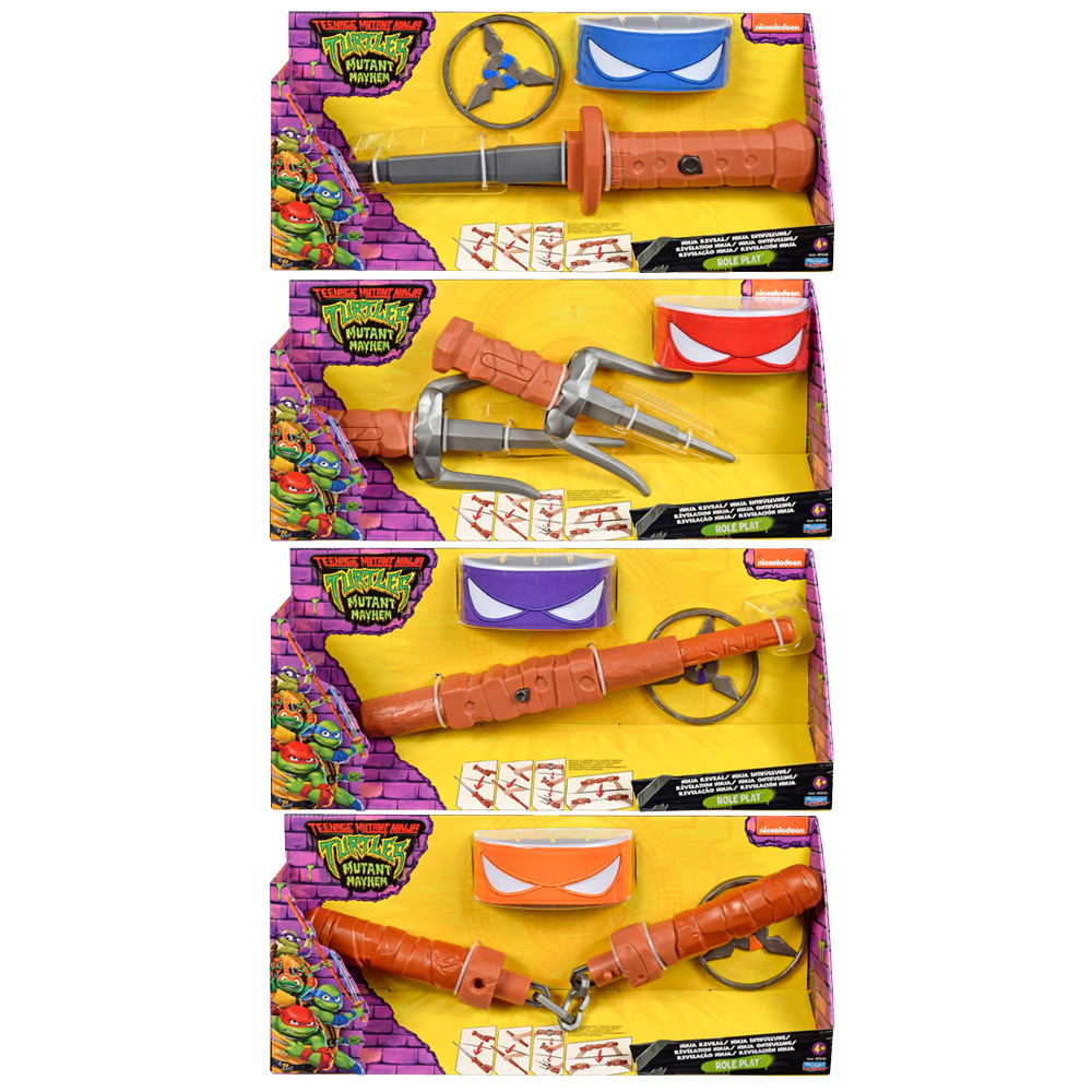 Single Teenage Mutant Ninja Turtles Mutant Mayhem Toy in Assorted styles Image 1