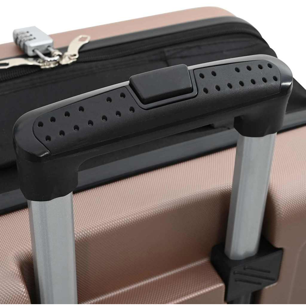 vidaXL 24 inch Gold Rectangular Travel Bag Image 9
