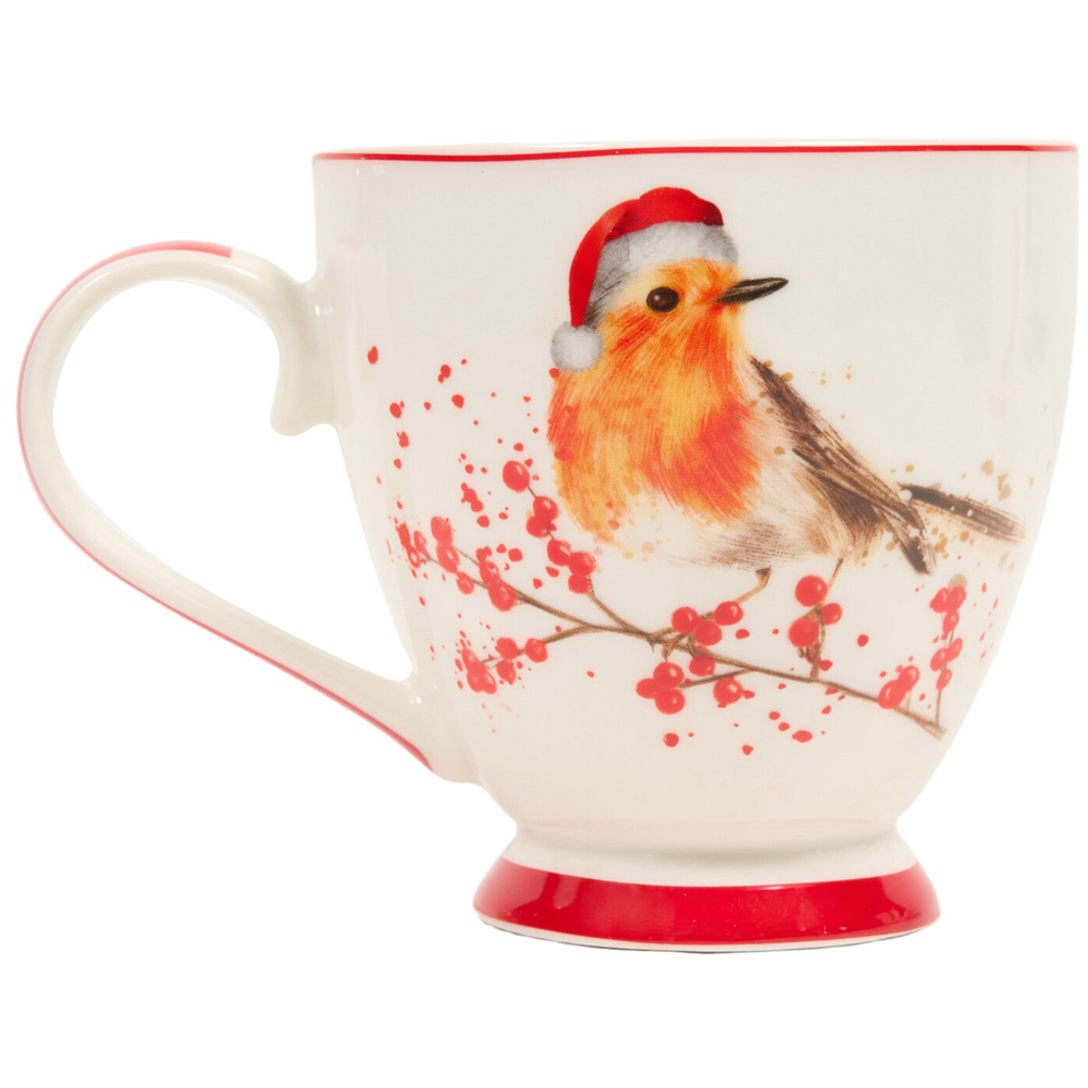 Robin Footed Bone China Mug Image 3