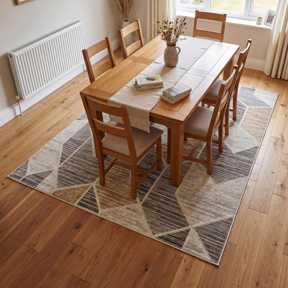 Arthouse Muse Geometric Multicolour Rug 120 x 170cm Image 1