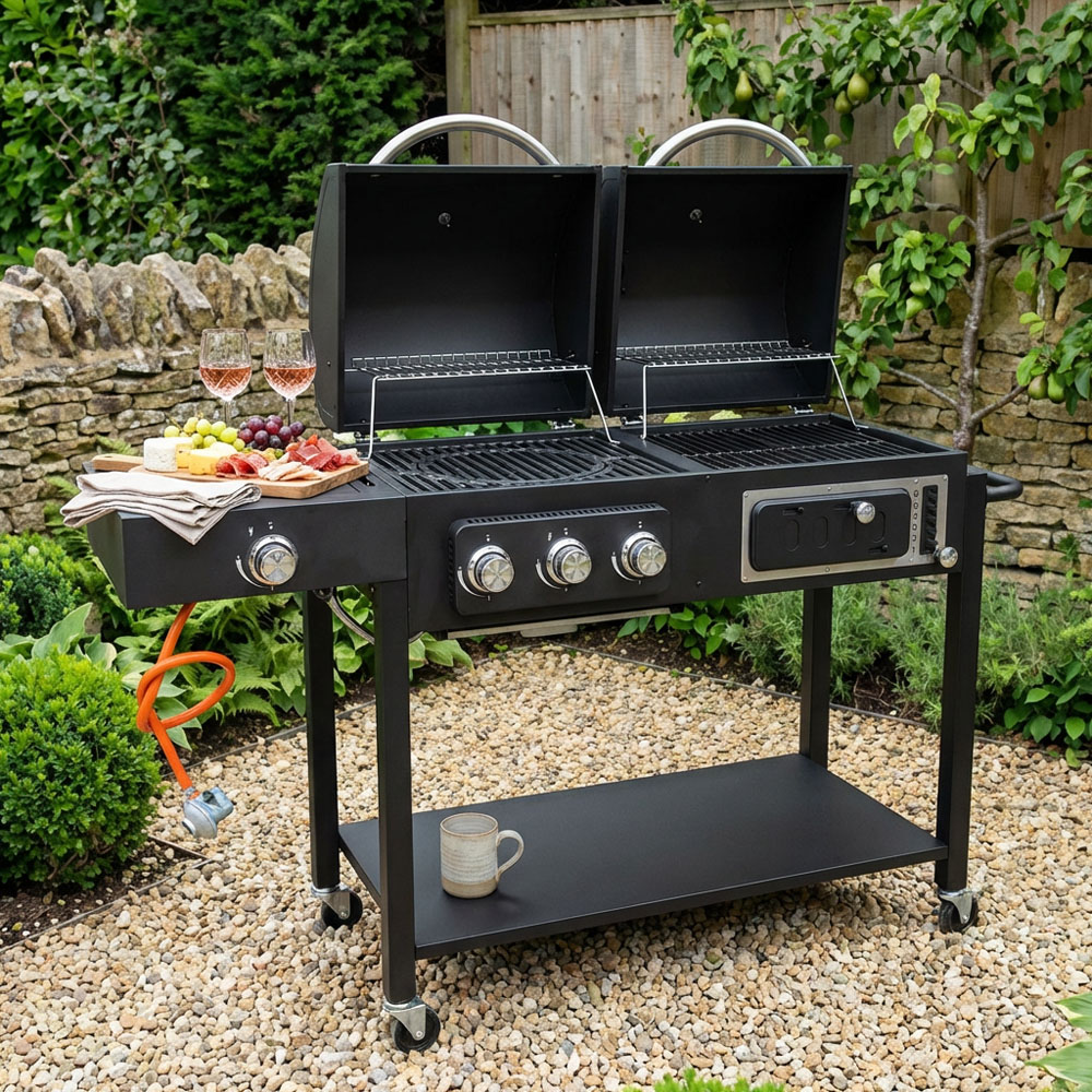 Columbus Black Dual Fuel BBQ Image 6