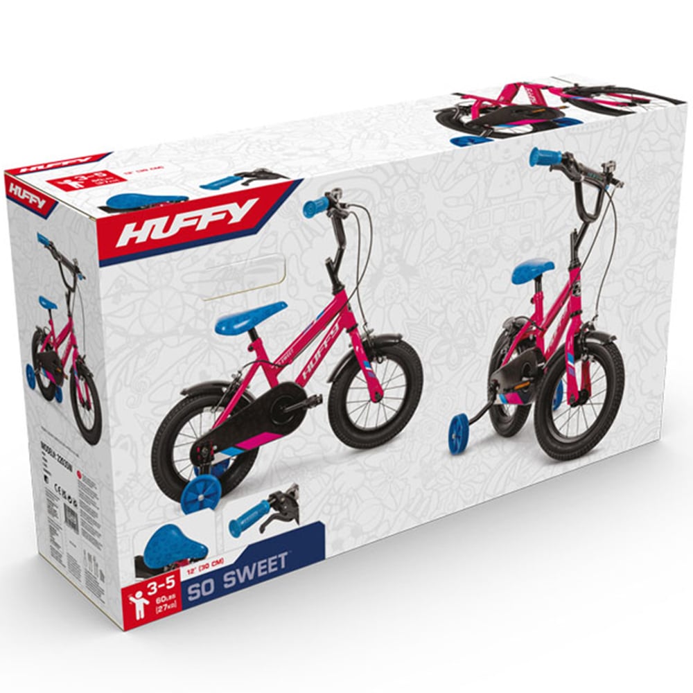 Huffy So Sweet 22035W Rose Pink Single Speed 12 inch Kids Bike Image 5