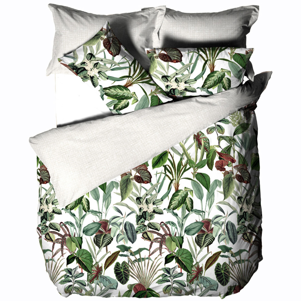 Linen House Wonder Plant Double Botanical Duvet Cover Set Image 2