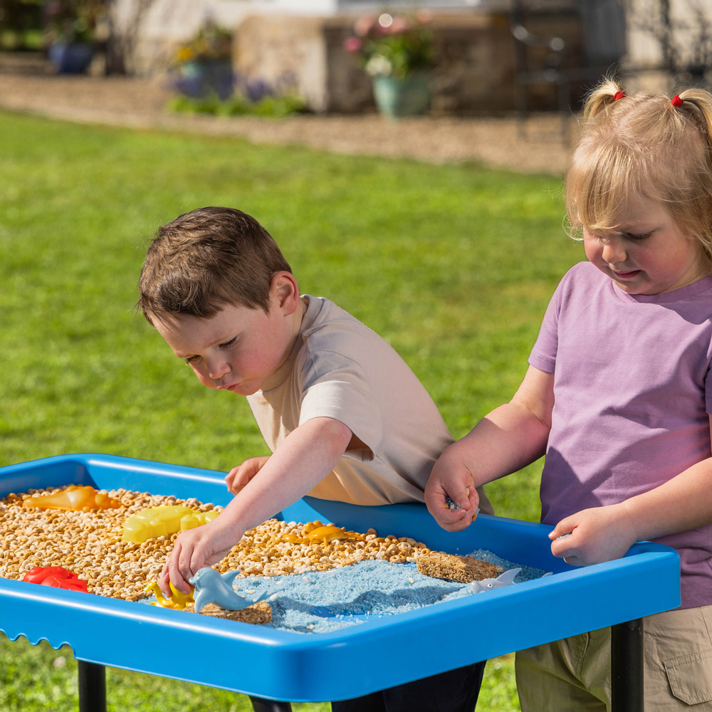 Toyrific Blue Toddler Plastic Play Tray Table Image 6