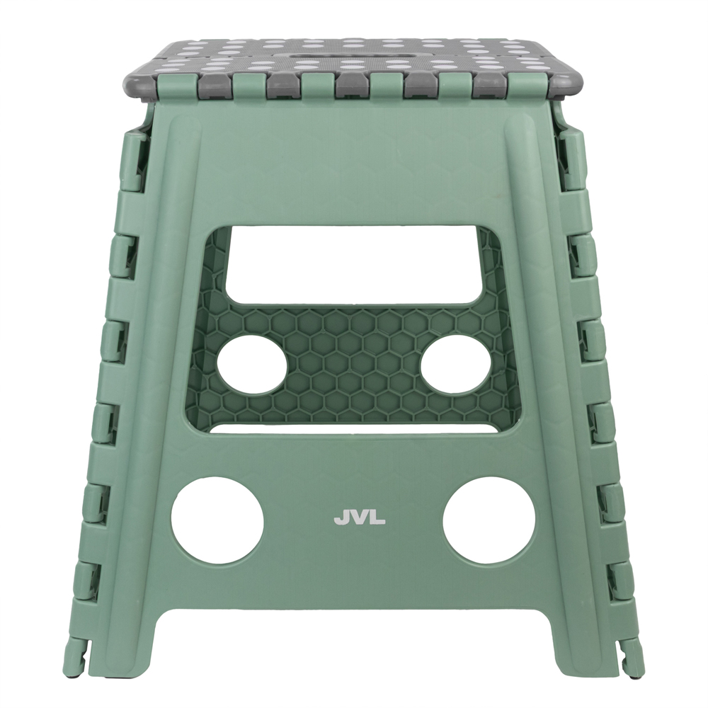 JVL Cleaning Large Green Folding Step Stool Image 6