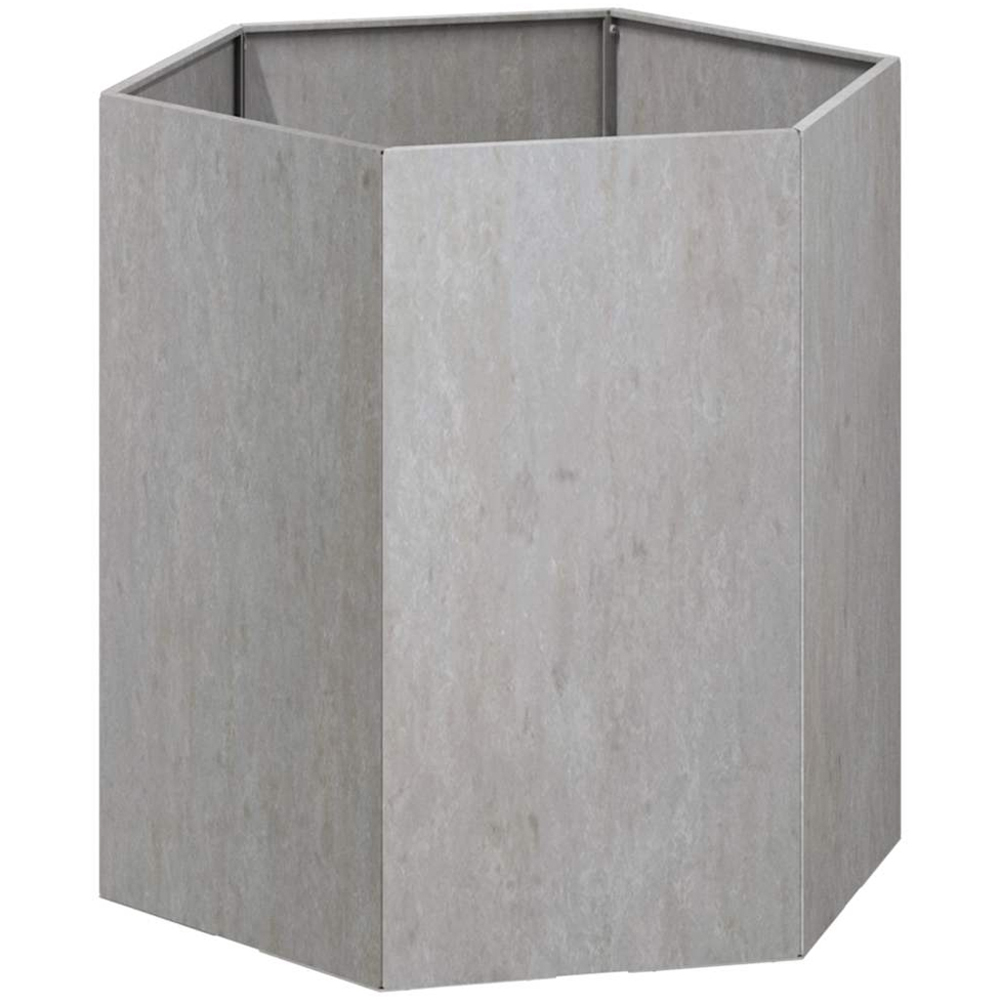 vidaXL Rusty Corten Steel Garden Planter 45 x 40 x 40cm Image 8