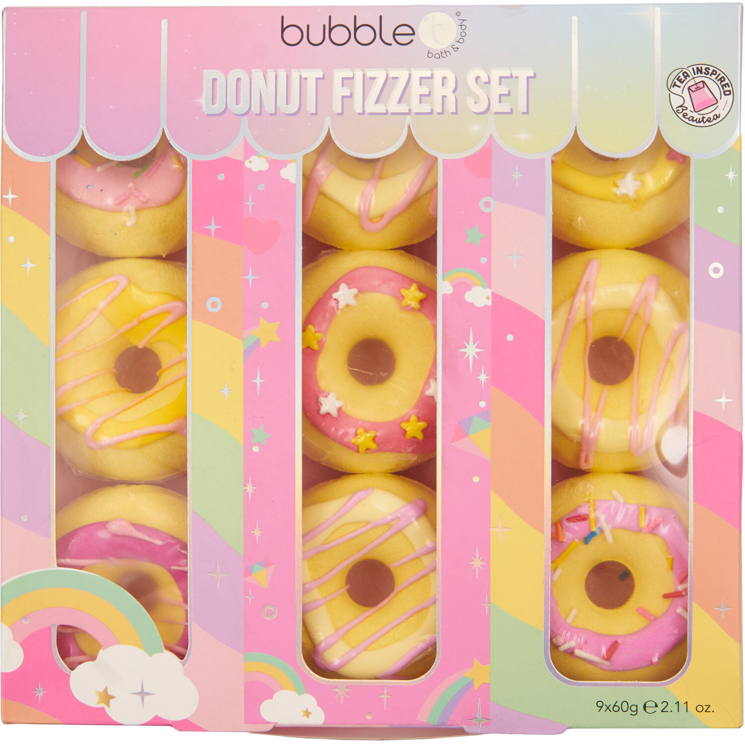 BubbleT Yellow Donut Bath Bomb 9 Pack Image 1