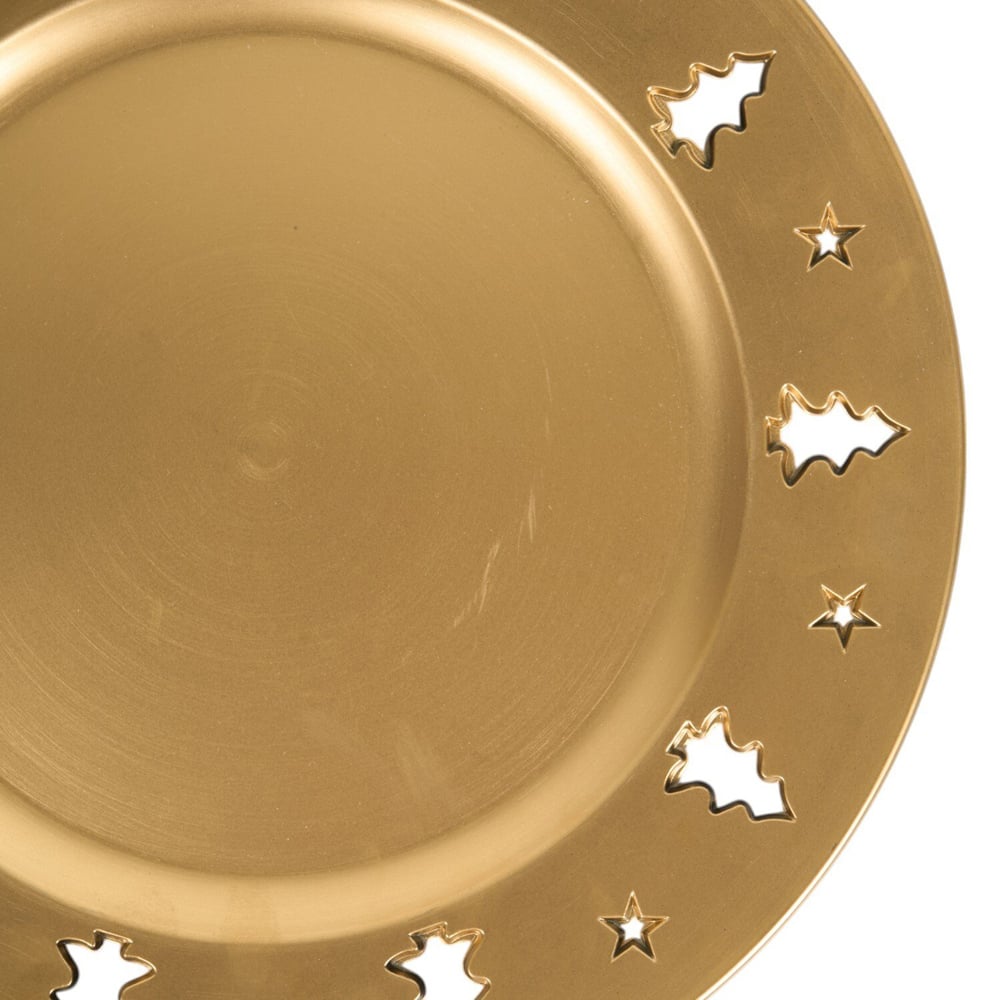 Christmas Tree Charger Plate Image 4