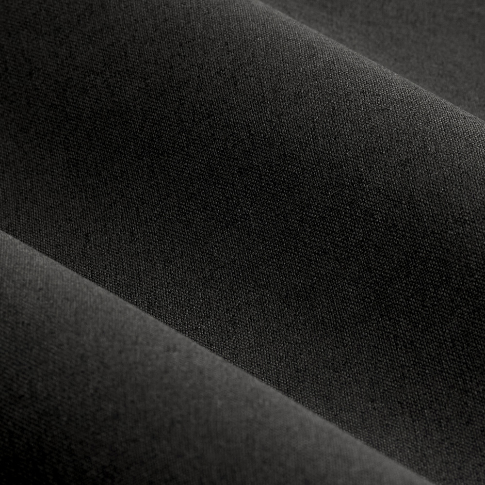 furn. Dawn Black Blackout Pencil Pleat Curtains 117 x 183cm Image 4